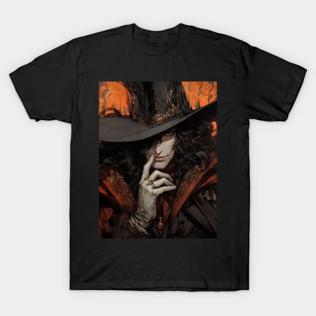 Hunters of the Dark: Explore the Supernatural World with Vampire Hunter D. Illustrations: Bloodlust T-Shirt by insaneLEDP